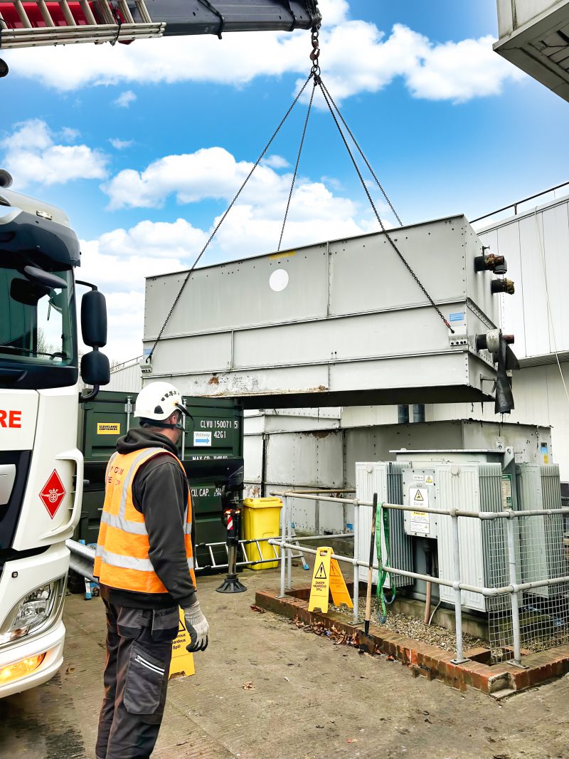 inoperative cooling tower removal main
