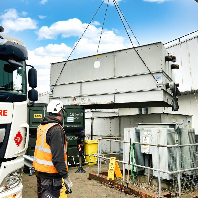 inoperative cooling tower removal main